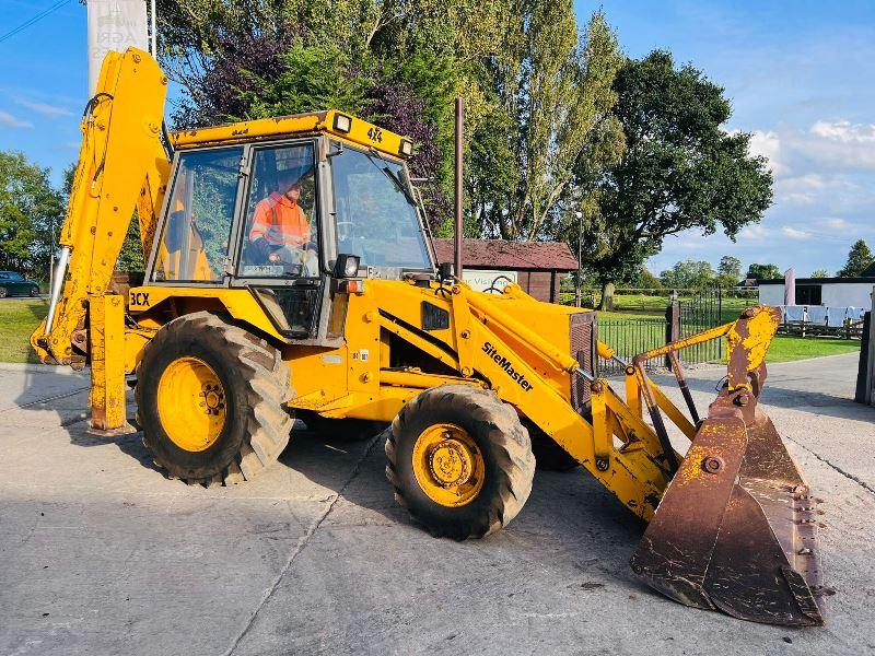 JCB 3CX PROJECT 7 4WD BACKHOE DIGGER C/W EXTENDING DIG *VIDEO*