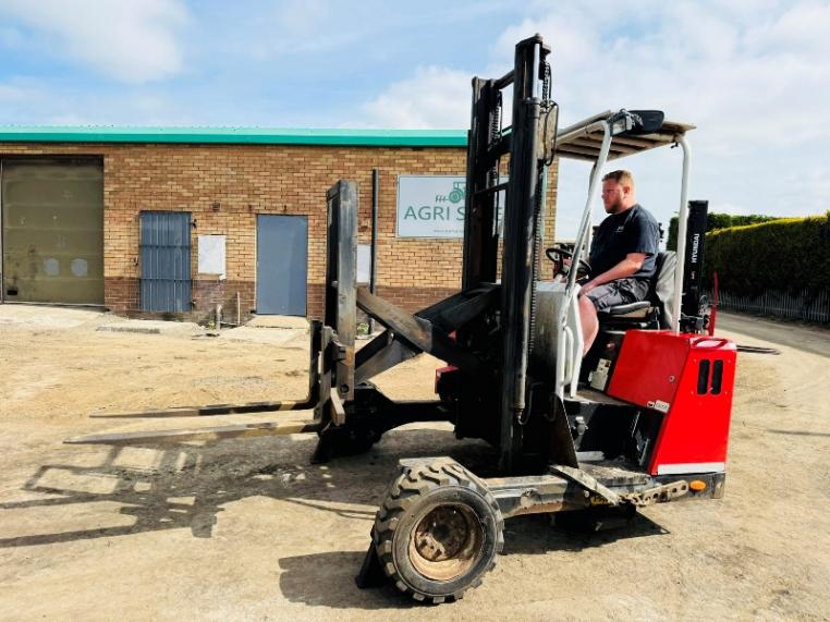 PALFINGER F3-203 ROUGH TERRAIN FORKLIFT*C/W PALLET TINES*YEAR 2013*VIDEO*