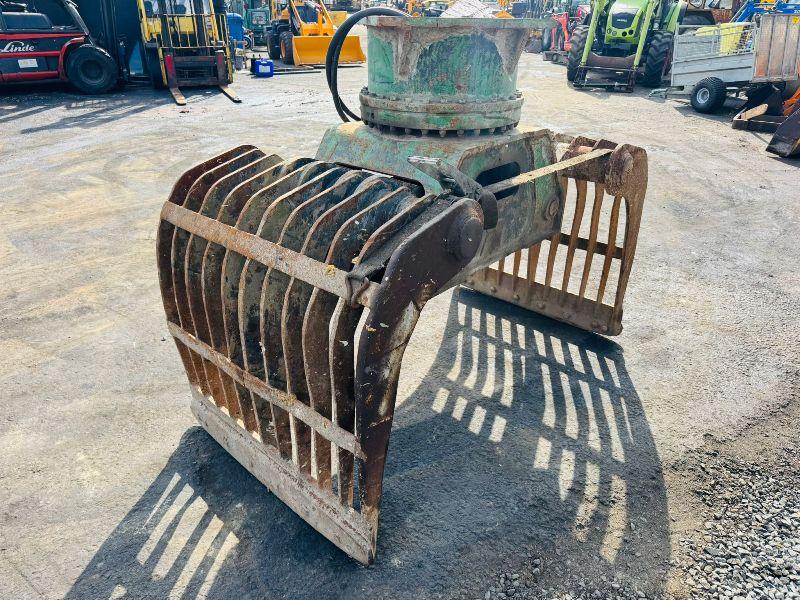 SELECTOR GRAB TO SUIT EXCAVATOR*VIDEO*