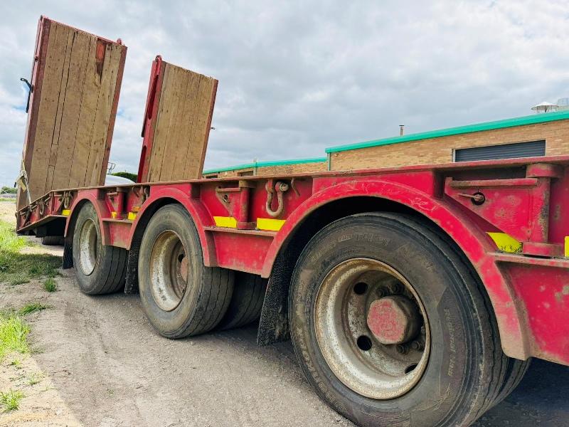KING LOW LOADER TRAILER*C/W RAMPS AND WINCH*VIDEO*