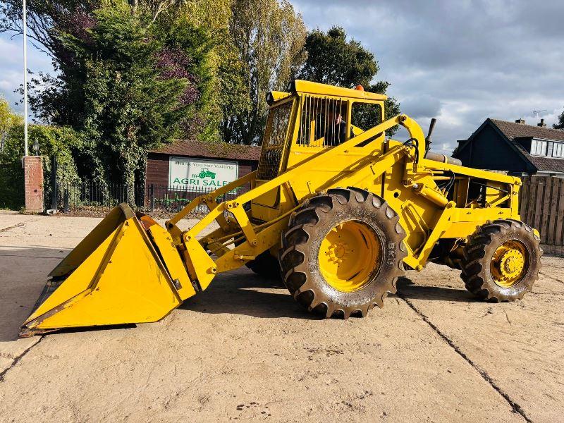 VOLVO BM 4WD LOADING SHOVEL C/W JCB Q FIT HEAD STOCK *VIDEO*
