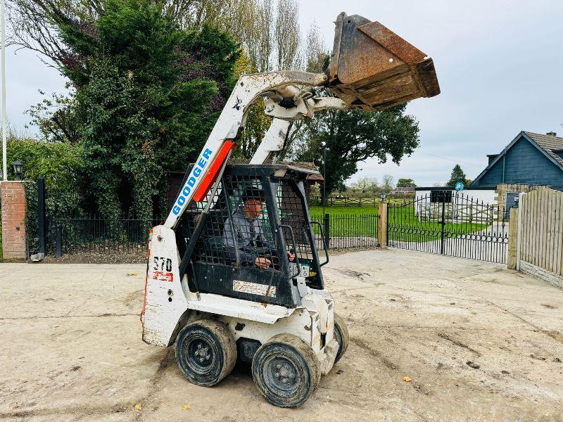 BOBCAT S70 SKIDSTEER *YEAR 2018* C/W BUCKET *VIDEO*