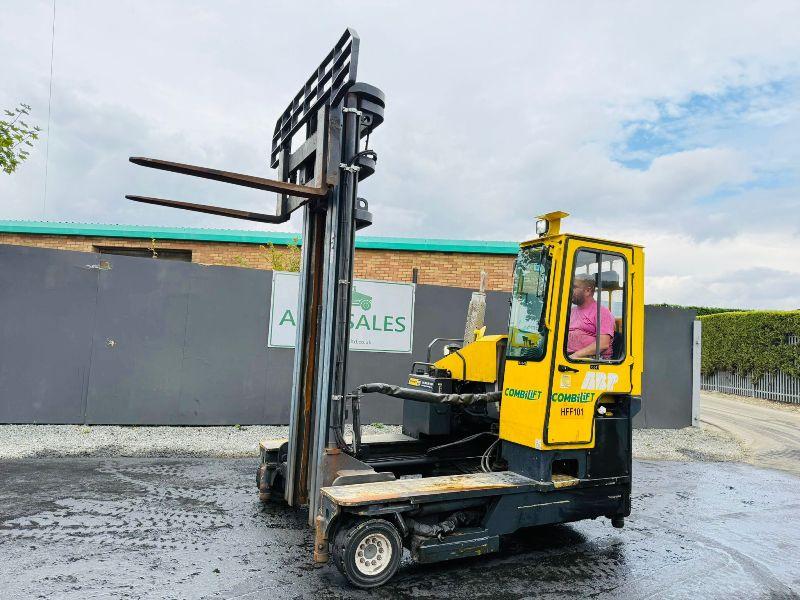 COMBILIFT C5000 DIESEL TRUCK MOUNTED FORKLIFT*STARTS BUT DOESNT DRIVE*VIDEO*