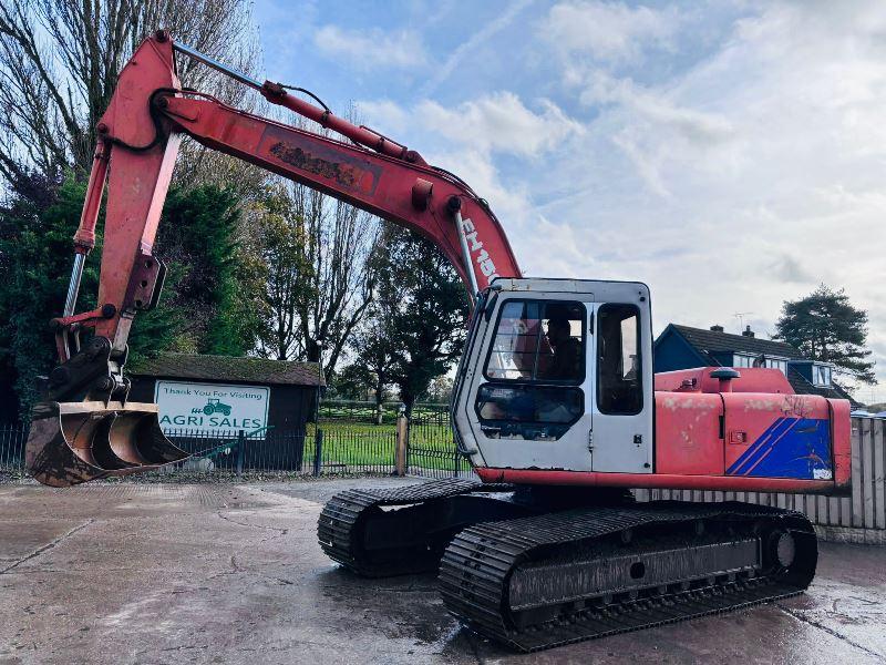 HITACHI FH150LC-3  TRACKED EXCAVATOR C/W QUICK HITCH & BUCKET *VIDEO*