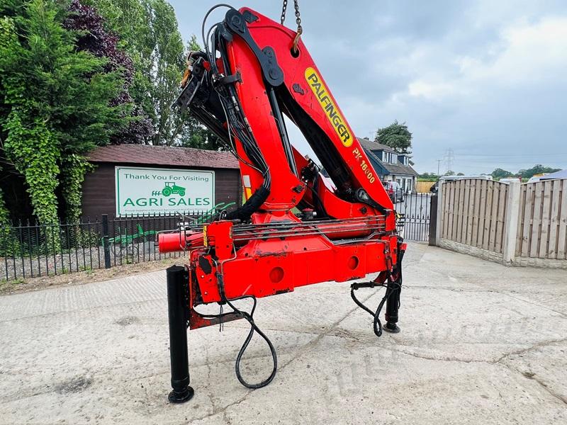 PALFINGER PK16000 CRANE C/W HYDRAULIC PUSH OUT BOOM 