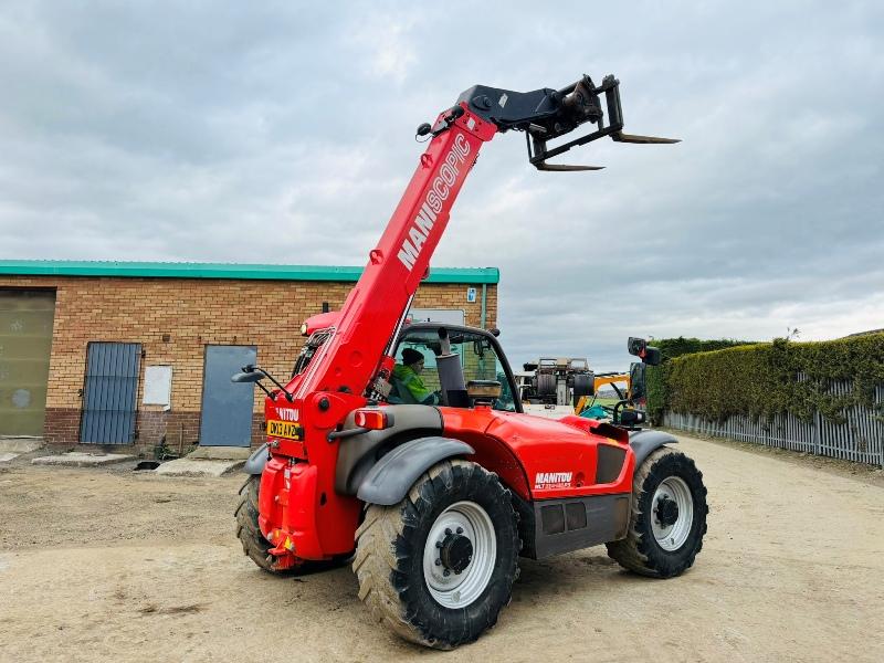 MANITOU MLT 634-120 LSU PS TELEHANDLER*C/W PALLET TINES*YEAR 2013*VIDEO*