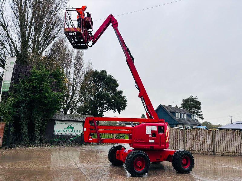 GENIE Z-4525 AIREL PLATFORM * 24FT REACH * C/W TELESCOPIC BOOM *VIDEO*