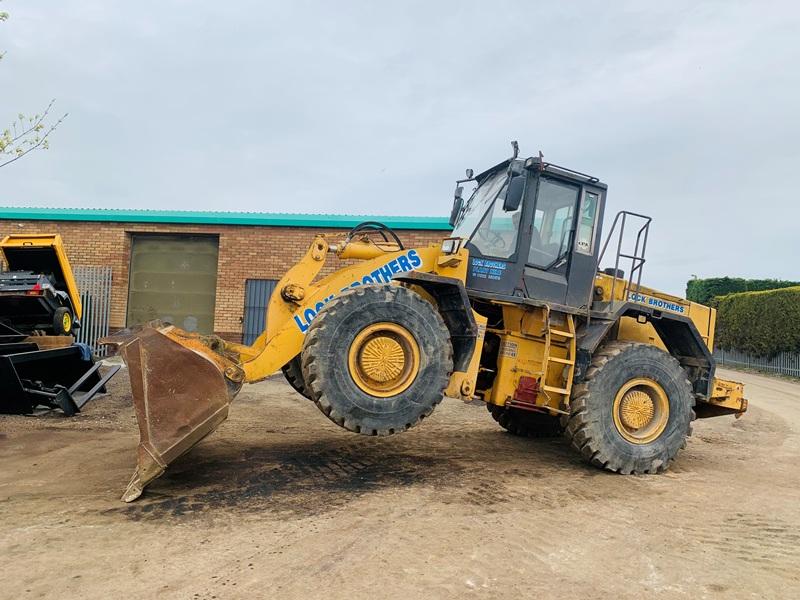 SAMSUNG SL150 WHEELED LOADING SHOVEL*C/W BUCKET*VIDEO*