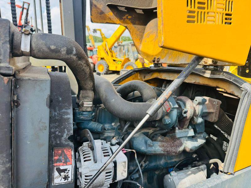 COMBILIFT 4000 DIESEL TRUCK MOUNTED FORKLIFT*C/W FORK POSITIONER*VIDEO*