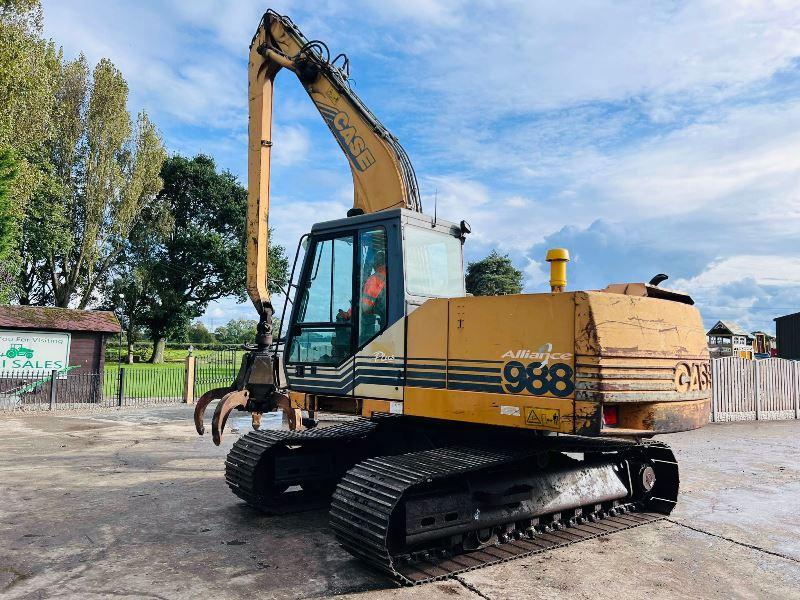 CASE 988-CK TRACKED EXCAVATOR C/W MAGNET GEAR & SCRAP GRAB *VIDEO*