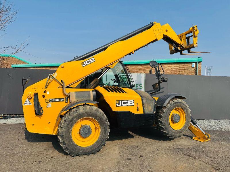 JCB 535-125 HIGH VIS TELEHANDLER *YEAR 2017*C/W PALLET TINES*