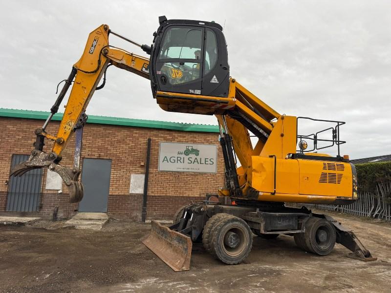 JCB JS160W WHEELED MATERIAL HANDLER*YEAR 2015*VIDEO*