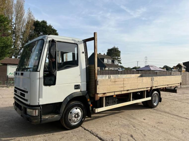 IVECO CARGO CGR75E15 4X2 FLAT BED LORRY C/W DROP SIDE BODY *VIDEO*