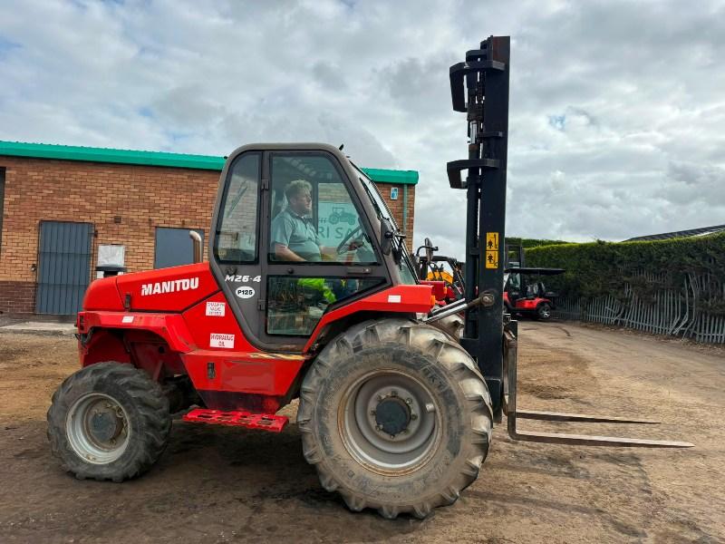 MANITOU M26-4 FORKLIFT*C/W PALLET TINES*VIDEO*