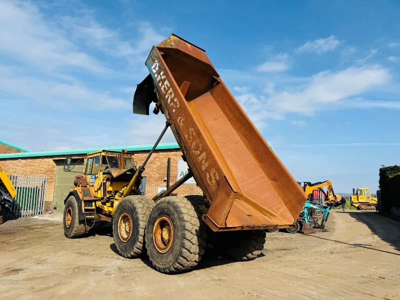 VOLVO A25C DUMP TRUCK*C/W HYDRAULIC TIP*VIDEO*