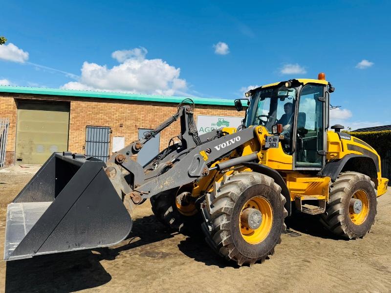 VOLVO L45F-TP LOADING SHOVEL*C/W BUCKET*YEAR 2010*VIDEO*