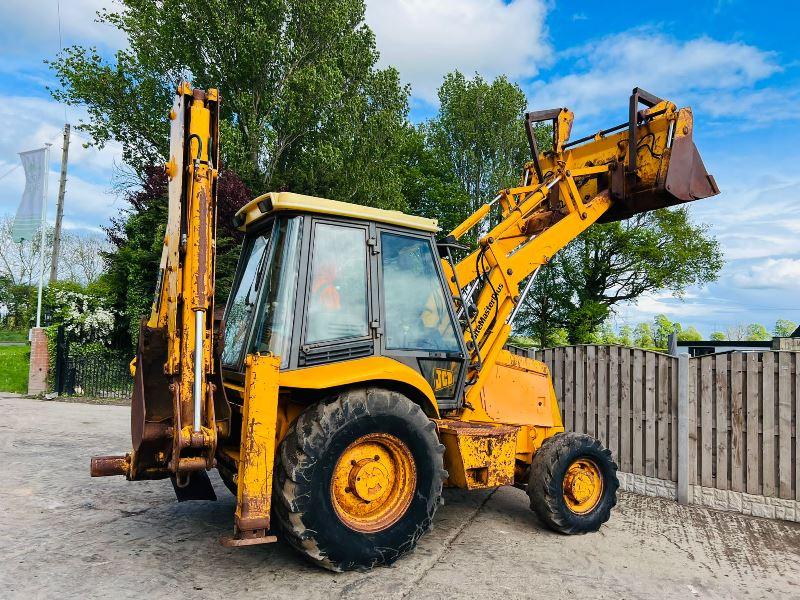 JCB 3CX 4WD PROJECT 8 BACKHOE DIGGER C/W SIDE DASH & EXTENDING DIG *VIDEO*