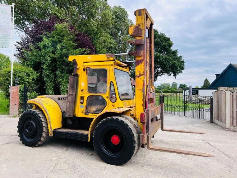 HYSTER H165E DIESEL FORKLIFT C/W 2 STAGE MAST