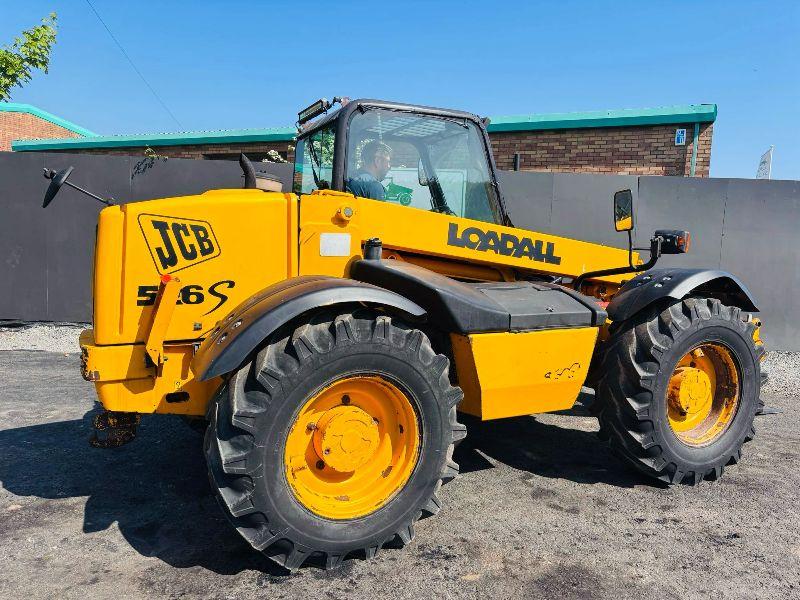 JCB 526S TELEHANDLER JOYSTICK CONTROL*C/W PALLET TINES*VIDEO*