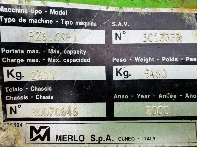 MERLO P26.6SPT TELEHANDLER*C/W PALLET TINES*VIDEO*