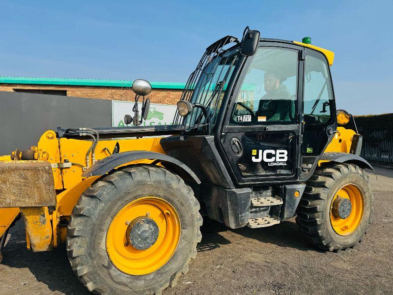 JCB 535-125 HIGH VIS TELEHANDLER *YEAR 2017*C/W PALLET TINES*