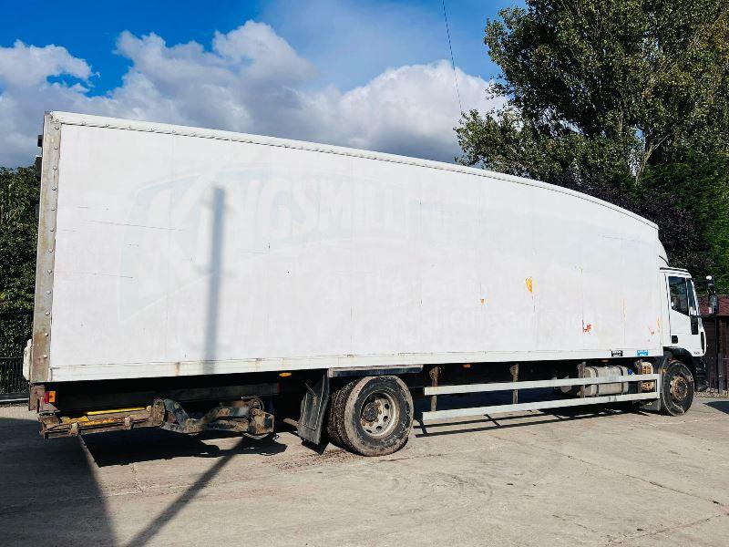 IVECO 180E25 E5 EUROCARGO 18 TON BOX TRUCK *YEAR 2010* C/W REAR TAIL LIFT 