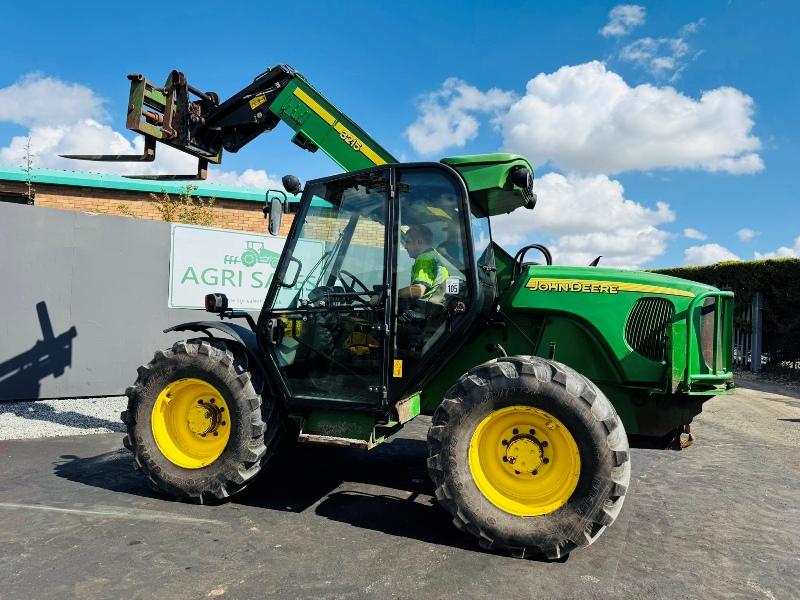 JOHN DEERE 3215 TURBO TELEHANDLER*AG SPEC*C/W PALLET TINES*