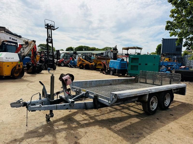 DOUBLE AXLE TILTING BED TRAILER*VIDEO*