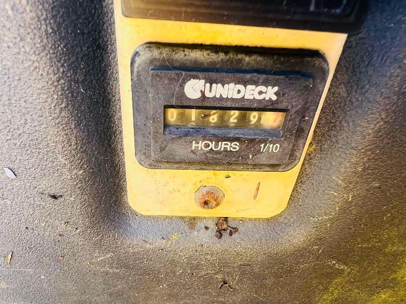 AUSA D600AP 4WD DUMPER * 1829 HOURS * C/W ROLE BAR & KUBOTA ENGINE 