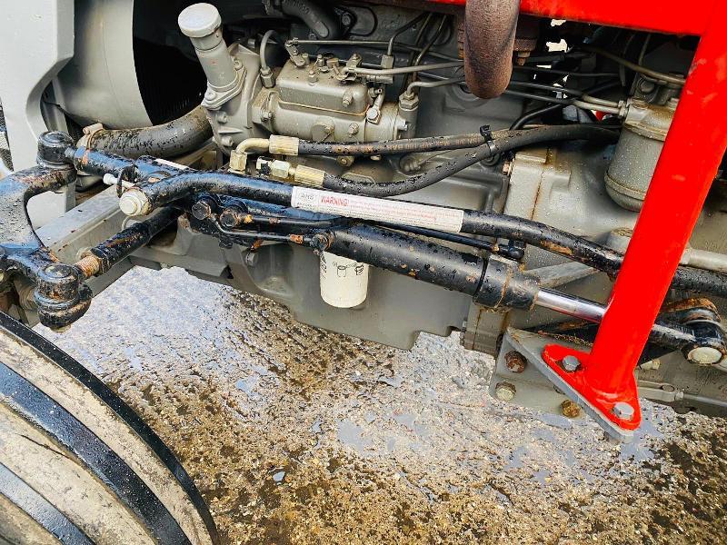 MASSEY FERGUSON 135 TRACTOR C/W POWER STEERING