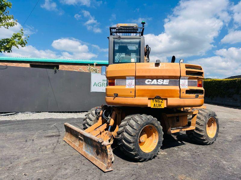 CASE WX125 WHEELED EXCAVATOR *C/W QUICK HITCH*VIDEO*