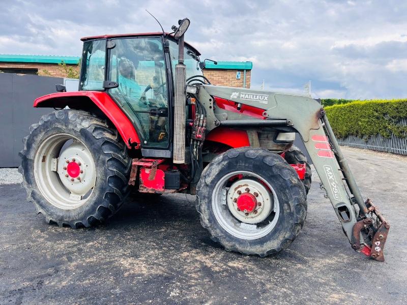 MCCORMICK MC100 FRONT LOADER TRACTOR*C/W MAILLEUX FRONT LOADER*VIDEO*
