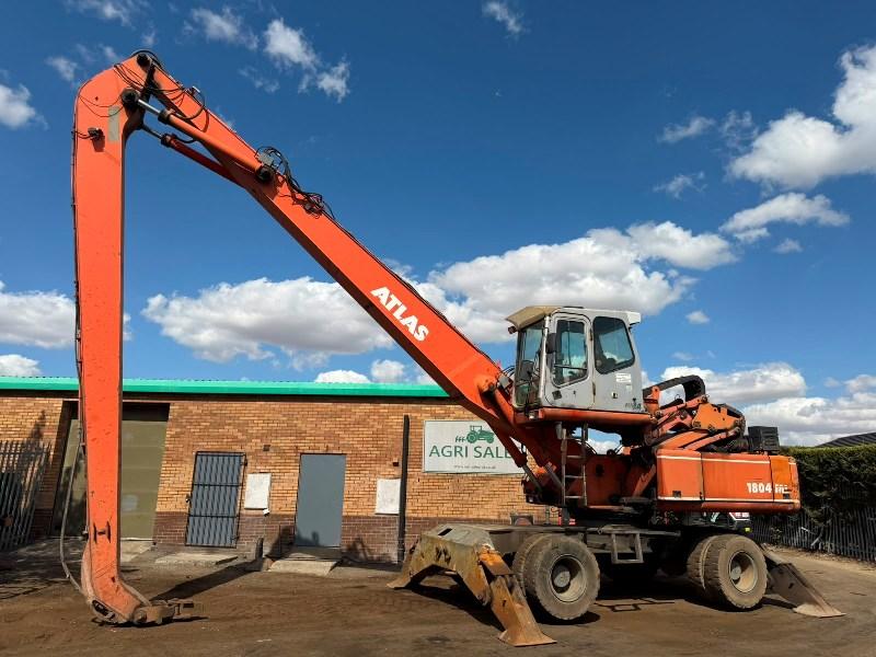 ATLAS 1804 HRC SCRAP HANDLER*C/W MAGNET GEAR*VIDEO*
