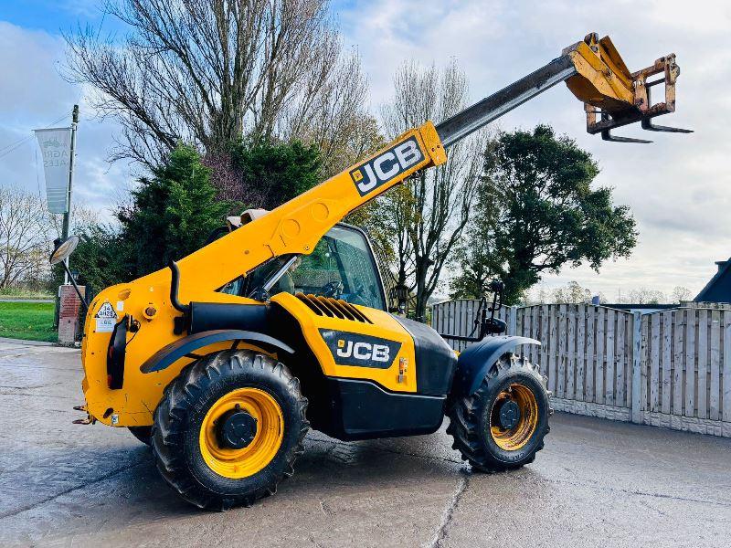 JCB 531-70 4WD TURBO TELEHANDLER *YEAR 2013* C/W PALLET TINES *VIDEO*