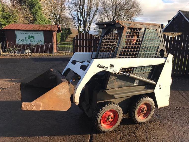 BOBCAT 453 SKIDSTEER C/W KUBOTA ENGINE * PLEASE SEE VIDEO