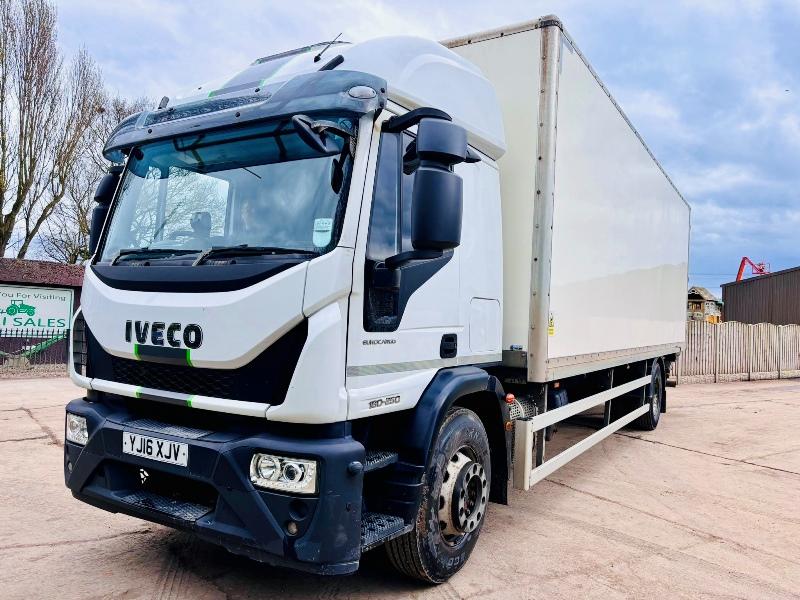 IVECO 180E 4X2 BOX TRUCK *YEAR 2016, IN TEST, NEW STYLE FACE LIFT*