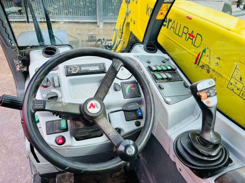 KRAMER 407 4WD TELEHANDLER *YEAR 2011, AG SPEC, NEW ENGINE FITTED 2017*VIDEO*