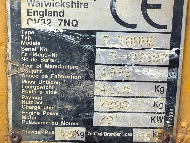 THWAITES 7 TONNE STRAIGHT TIP DUMPER*C/W PERKINS ENGINE*VIDEO*