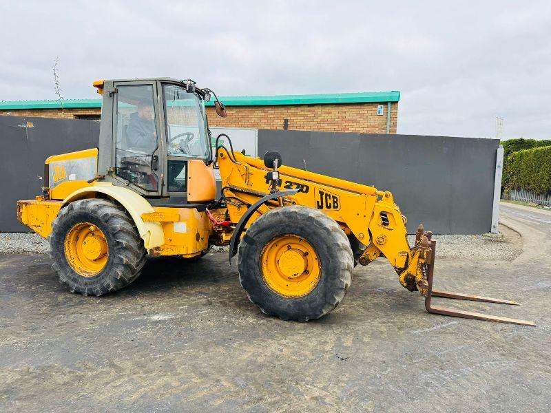 JCB TM270 ARTICULATED TELEHANDLER*SLOW IN REVERSE*VIDEO*