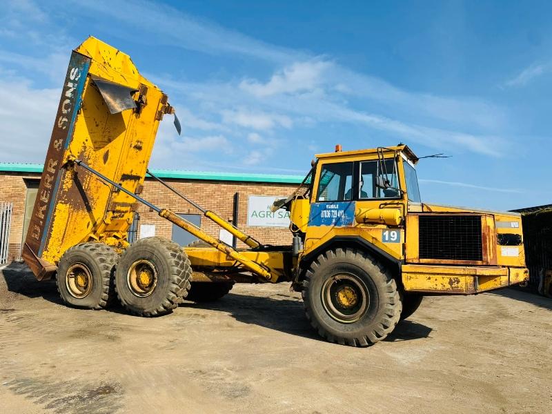 VOLVO A25C DUMP TRUCK*C/W HYDRAULIC TIP*VIDEO*
