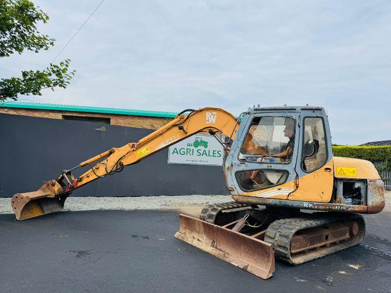 CASE 9007 RUBBER TRACKED EXCAVATOR*C/W MILLER QH*VIDEO*