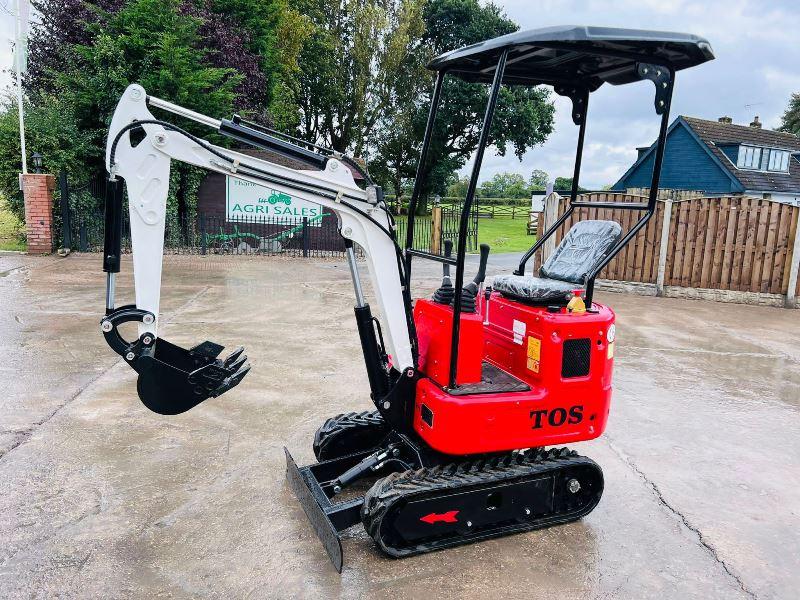 UNUSED TOS R319 TRACKED EXCAVATOR *YEAR 2023* C/W BUCKET *VIDEO*