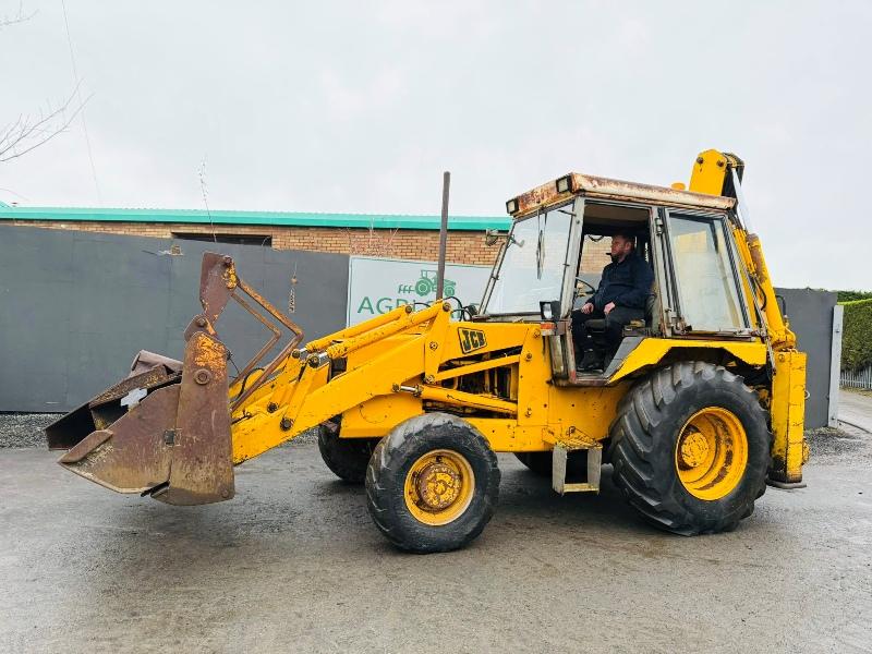 JCB 3CX PROJECT 8 HUB REDUCTION BACK END*C/W 4 IN ONE BUCKET*VIDEO*