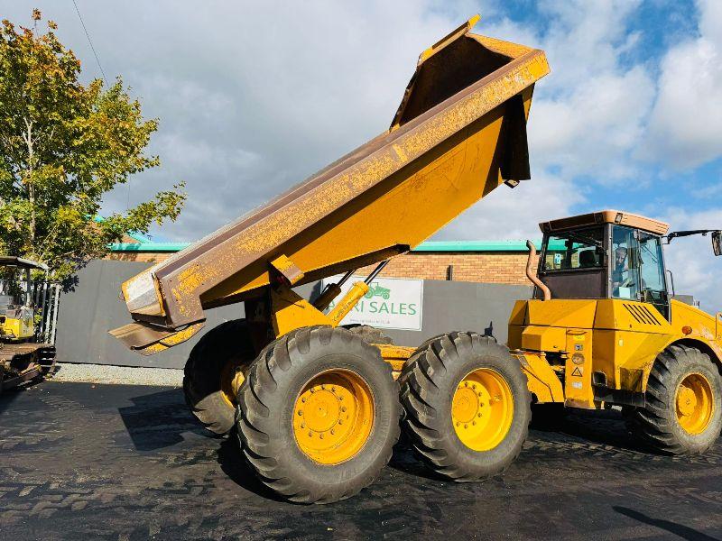 HYDREMA 922C 6X6 ARTICULATED DUMPTRUCK*C/W TAILGATE & REVERSE CAMERA*VIDEO*