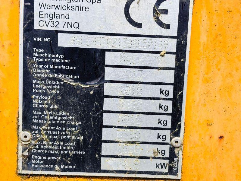 THWAITES MACH570 3 TONNE STRAIGHT TIP DUMPER*READING 1977 HOURS*VIDEO*