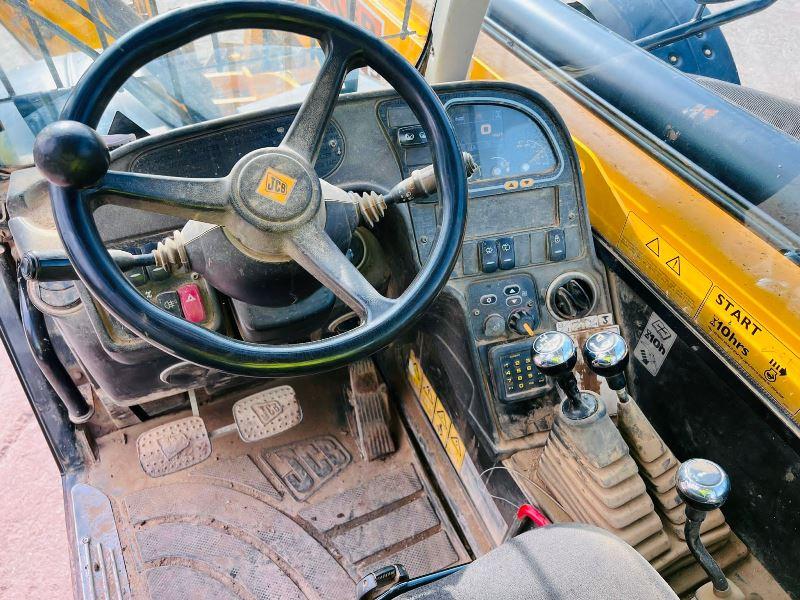 JCB 540-140 HI VIZ 4WD TELEHANDLER *YEAR 2017, 14 METER REACH* C/W TINES *VIDEO* 
