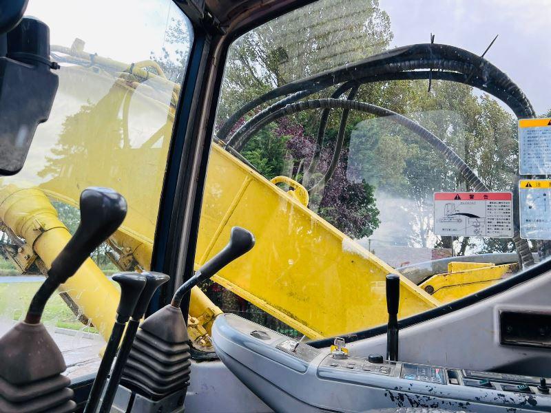 SUMITOMO SH130 TRACKED EXCAVATOR C/W BLADE & QUICK HITCH *VIDEO*