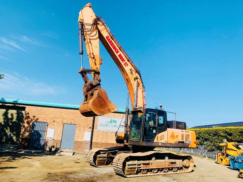 SANY SY335C TRACKED EXCAVATOR*YEAR 2015*C/W BUCKET*4868 HOURS*VIDEO*