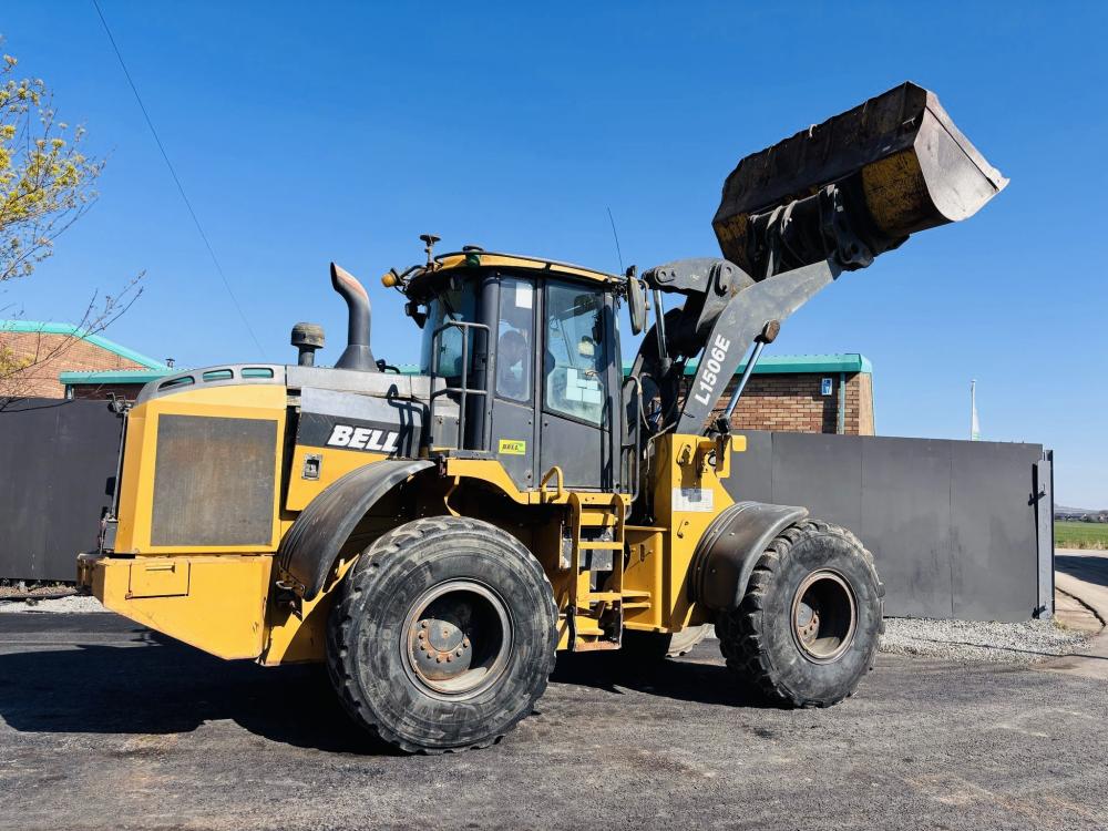 BELL L1506E LOADING SHOVEL *C/W BUCKET*YEAR 2016* READING 8682 HOURS*VIDEO*