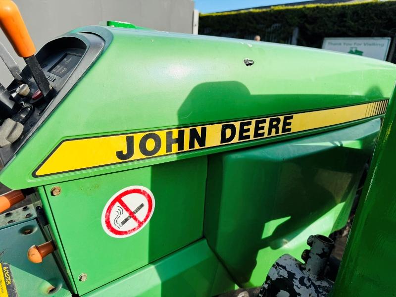 JOHN DEERE 955 4WD COMPACT TRACTOR*C/W FRONT LOADER*VIDEO*